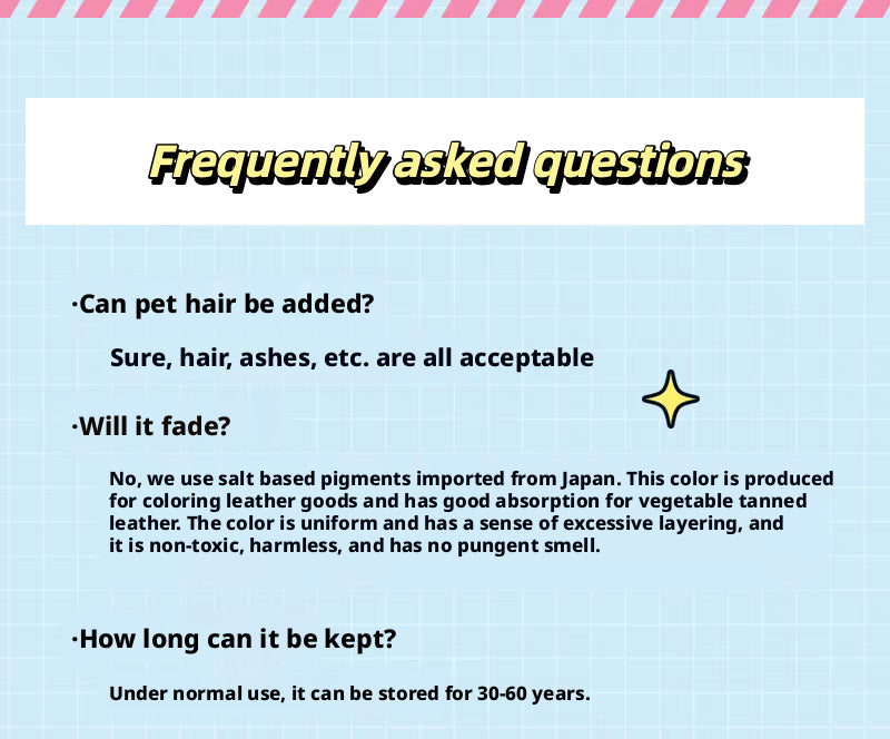 Artisan-Crafted Faux Leather Pet Collection | Hand-Engraved Portrait Keepsakes