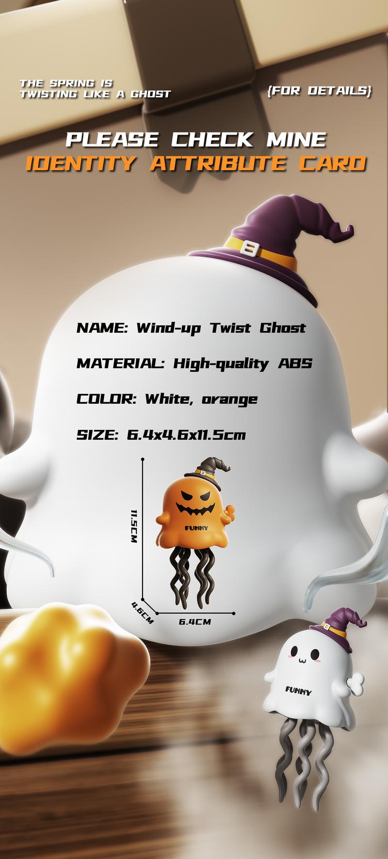 New Arrival Halloween Twist Ghost Wind Up Toy Magical Dancing Funny Gift