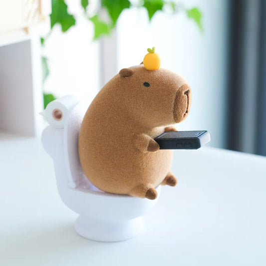 3D Printing Toilet Capybara (Flocking Style)