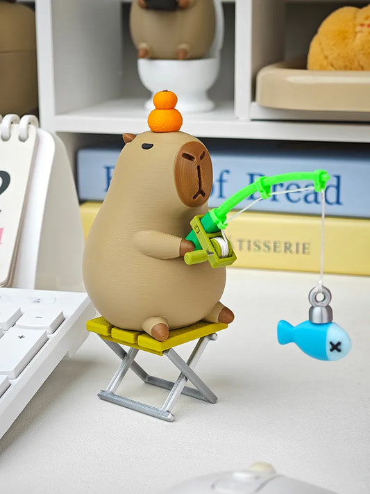Capybara Fishing Toy