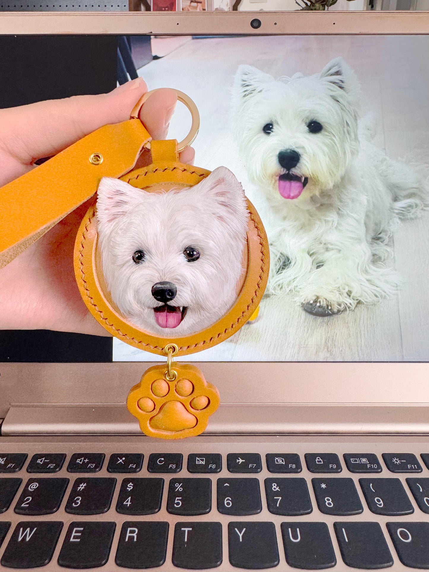 Artisan-Crafted Faux Leather Pet Collection | Hand-Engraved Portrait Keepsakes