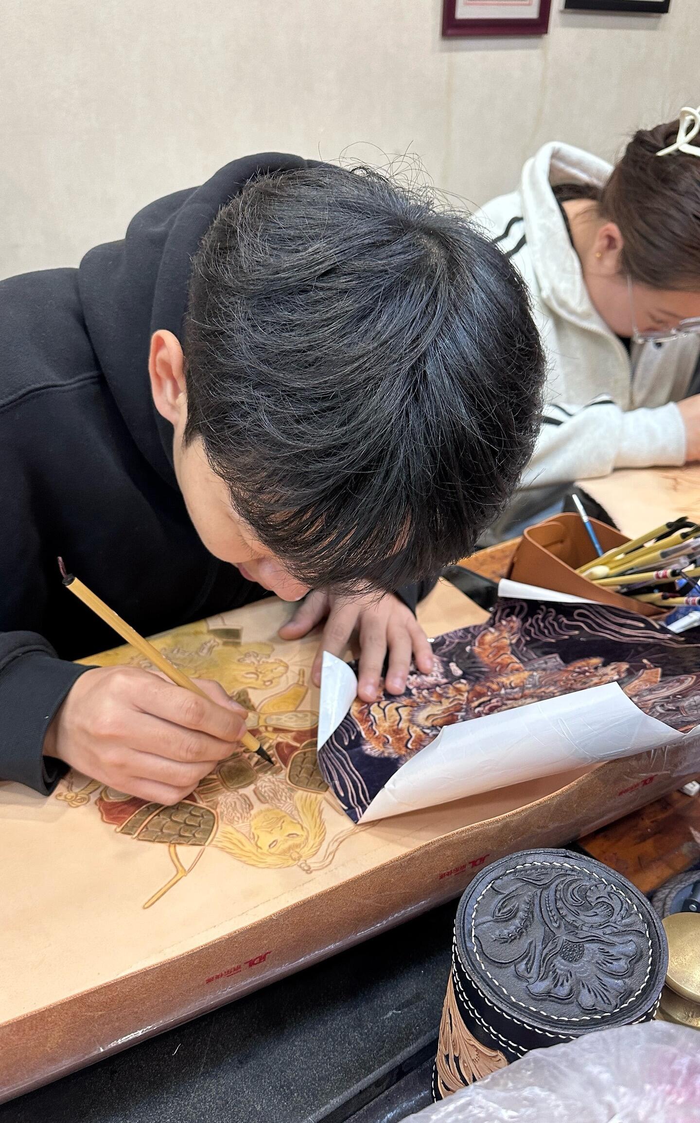 Artisan-Crafted Faux Leather Pet Collection | Hand-Engraved Portrait Keepsakes