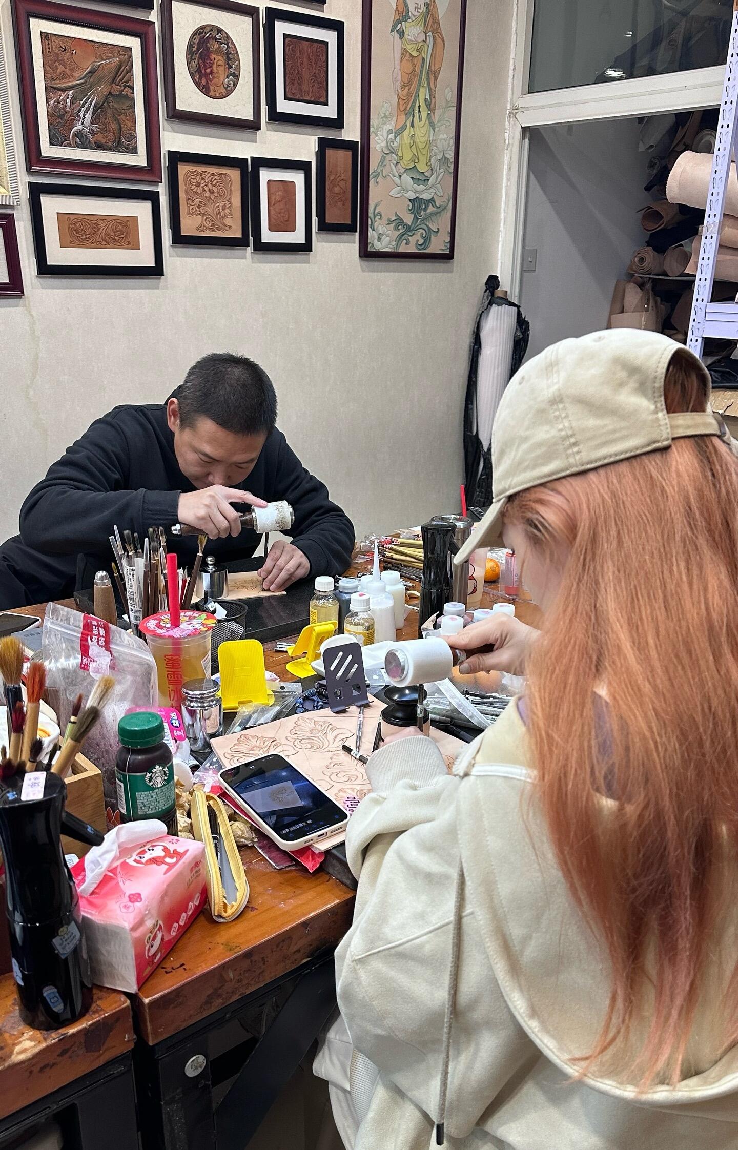 Artisan-Crafted Faux Leather Pet Collection | Hand-Engraved Portrait Keepsakes