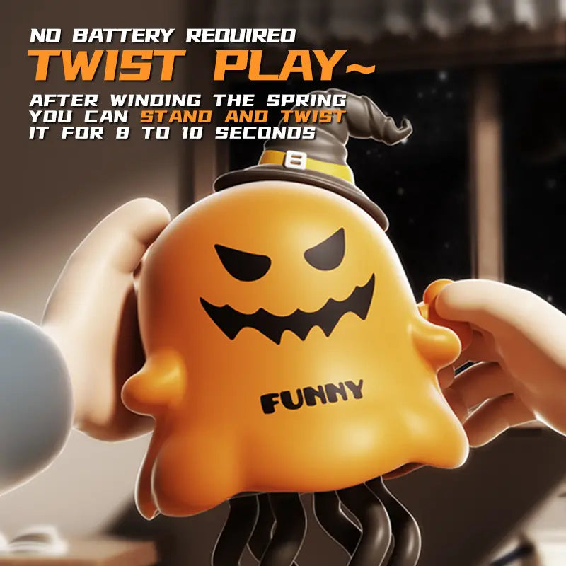 New Arrival Halloween Twist Ghost Wind Up Toy Magical Dancing Funny Gift