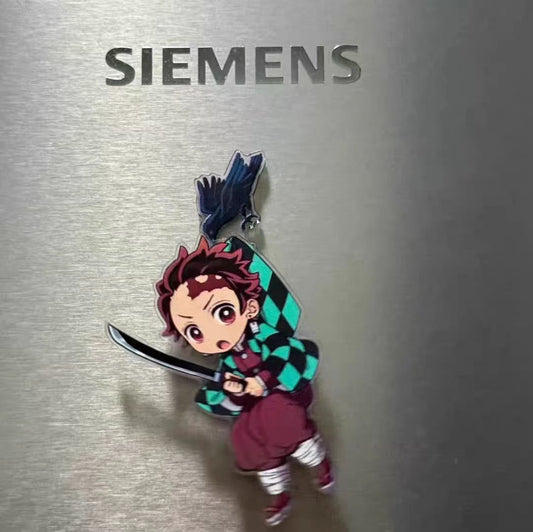 Demon Slayer Fridge Magnets Collection | Spinning Anime Decor