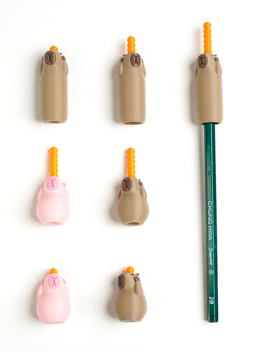 Capybara pencil cap