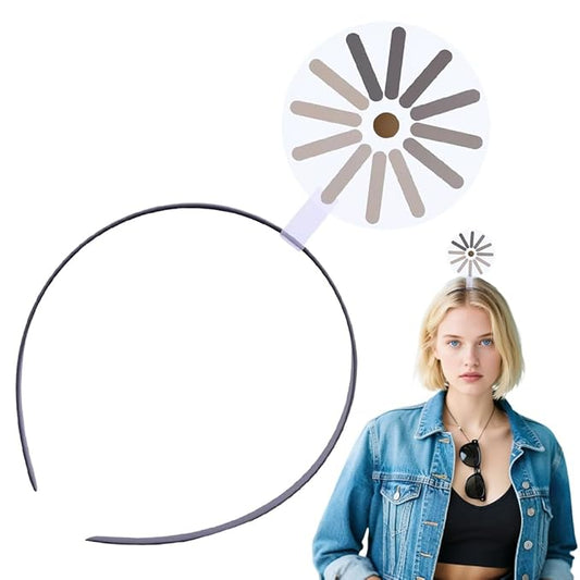 Brain Loading Headband, 2025 New Loading Creative Headband/Hairpin for Daily Wear and Makeup, Fun & Unique Brain Loading Headbands for Women Men Everyday Style