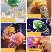 Dancing Octopus Toy Fun Electric Automatic Obstacle Avoidance Sensor Toy