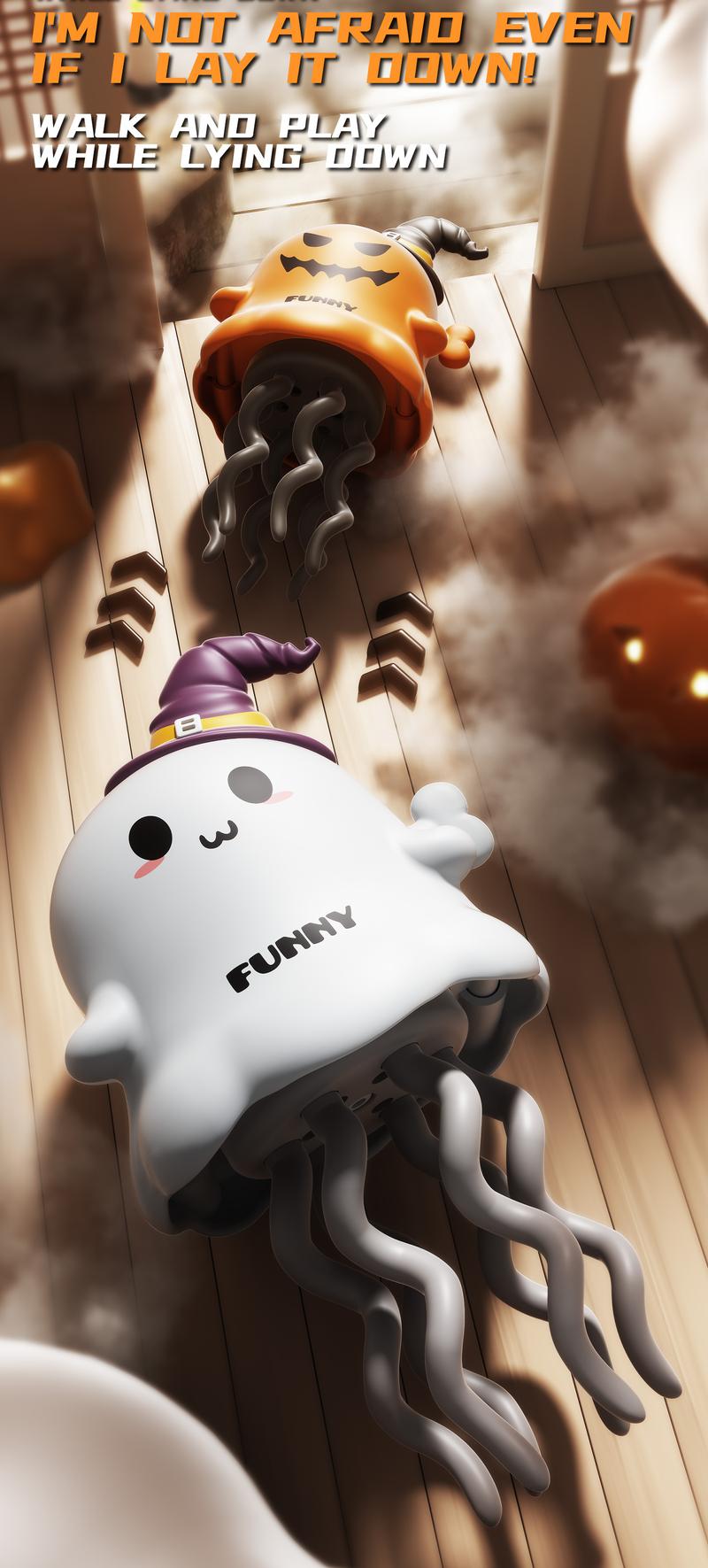 New Arrival Halloween Twist Ghost Wind Up Toy Magical Dancing Funny Gift