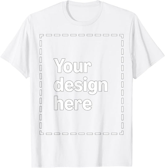 Personalized Pet Portrait T-Shirt - Custom Dog/Cat Photo & Name Print Tee for Pet Lovers