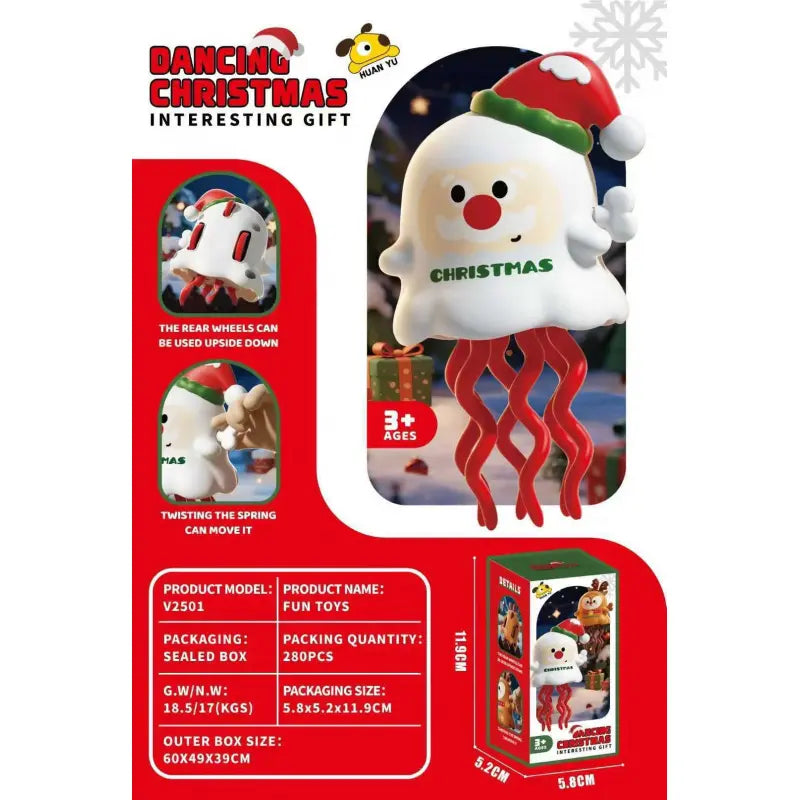 New Arrival Halloween Twist Ghost Wind Up Toy Magical Dancing Funny Gift